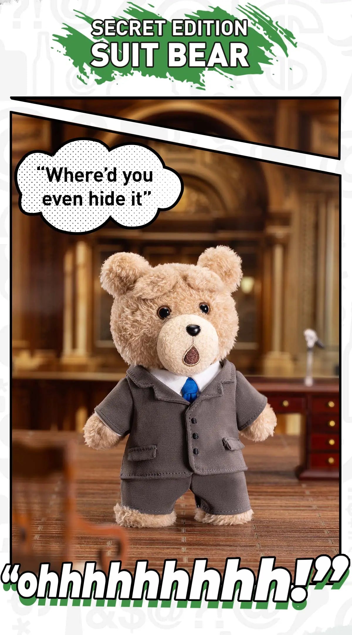 Ted2 Teddy BearAction Plush Pendant