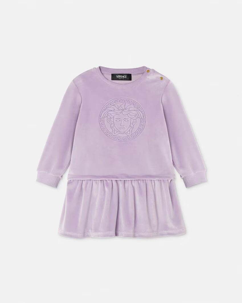 VELVET MEDUSA BABY DRESS – Petit Pont