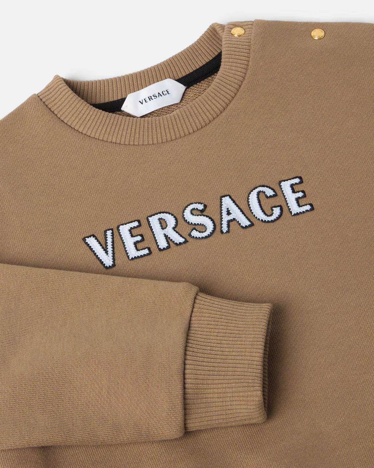 Baby Embroidered-Logo Cotton-Jersey Sweatshirt