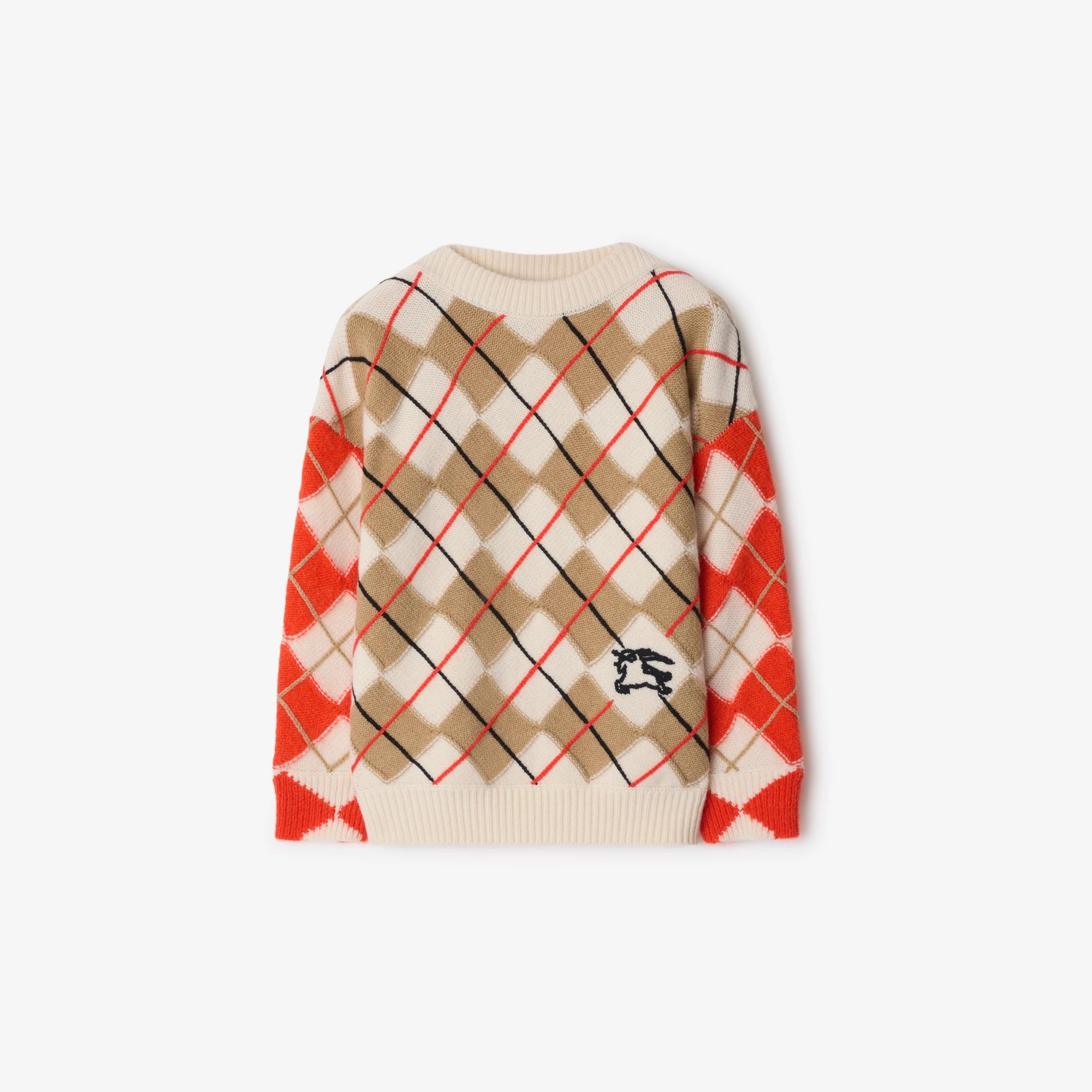Argyle Wool Sweater