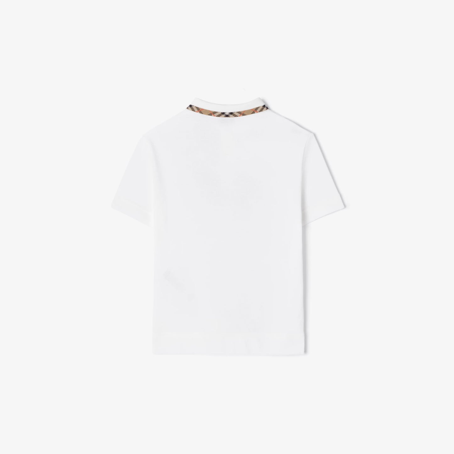 Cotton Pique Polo Shirt/White 8126318
