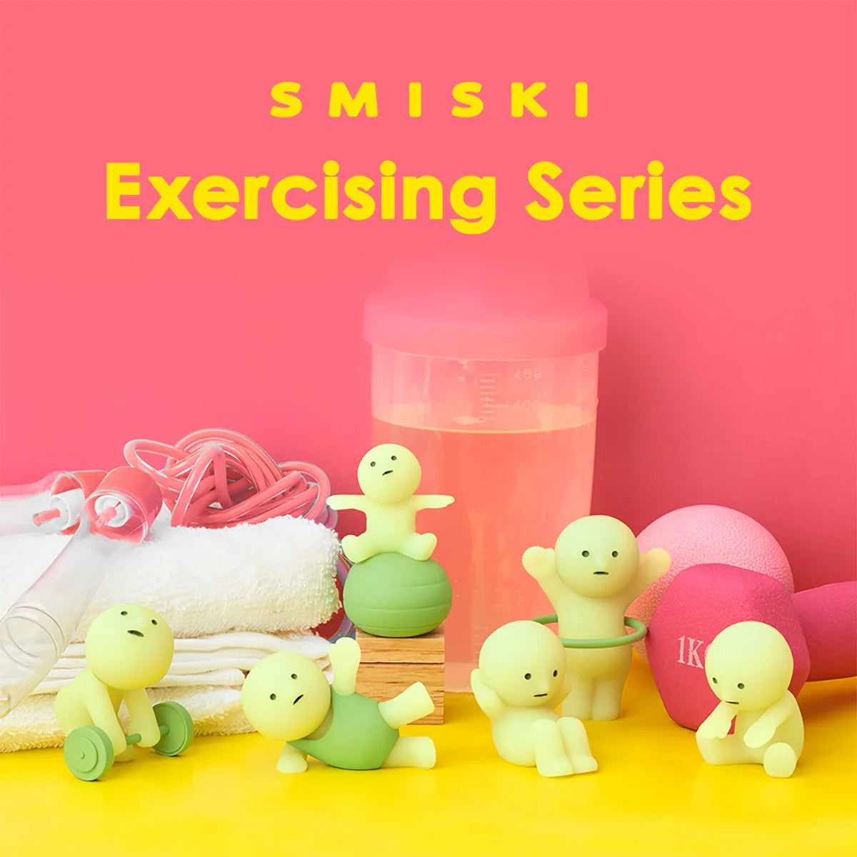 Smiski Exerising Series (Box of 12)