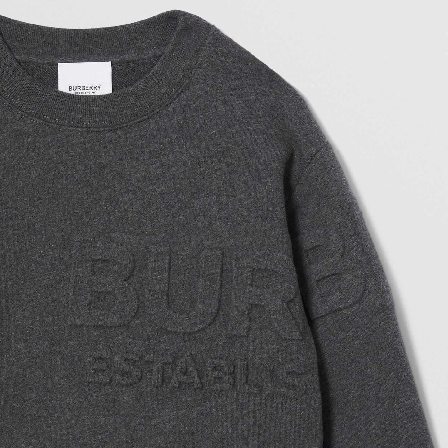 Burberry Grey Horseferry Print Sweatshirt