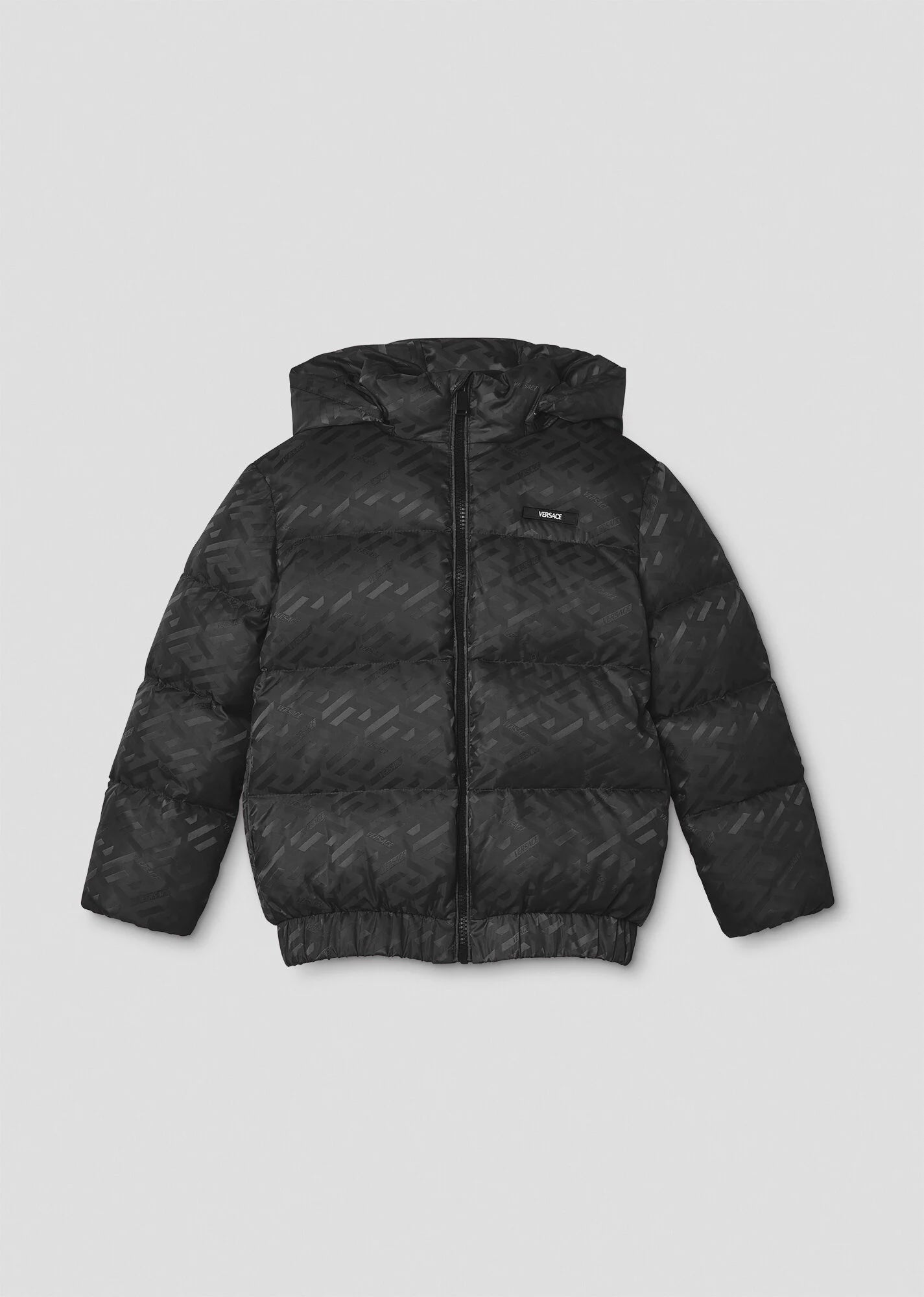 Versace Black Logo Down Jacket