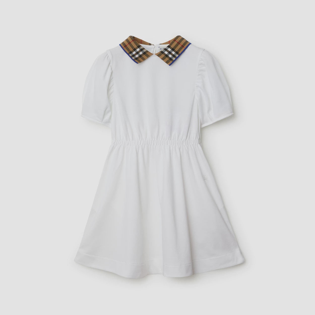 Check Collar Cotton Polo Shirt Dress – Petit Pont