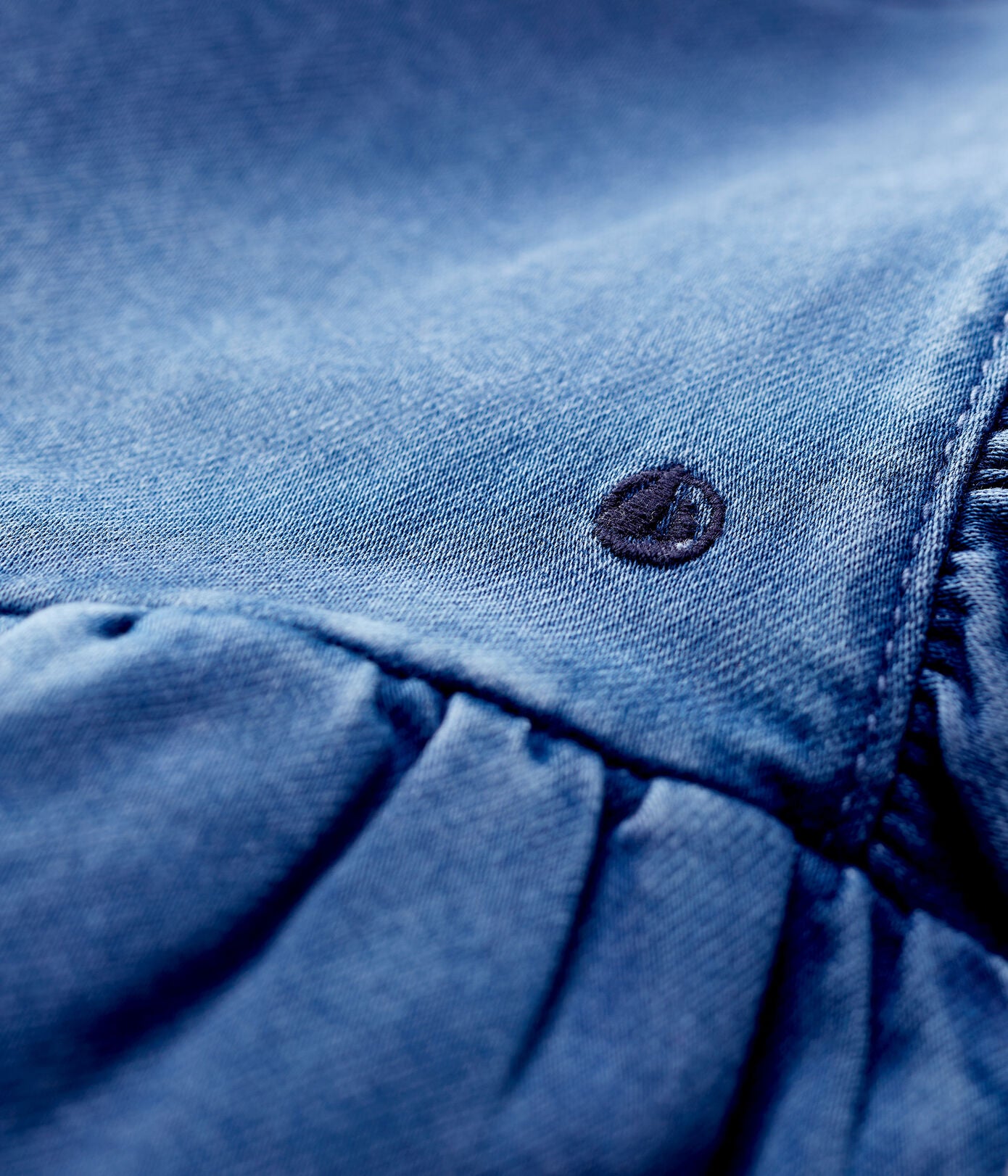 Petit Bateau Denim Jumper