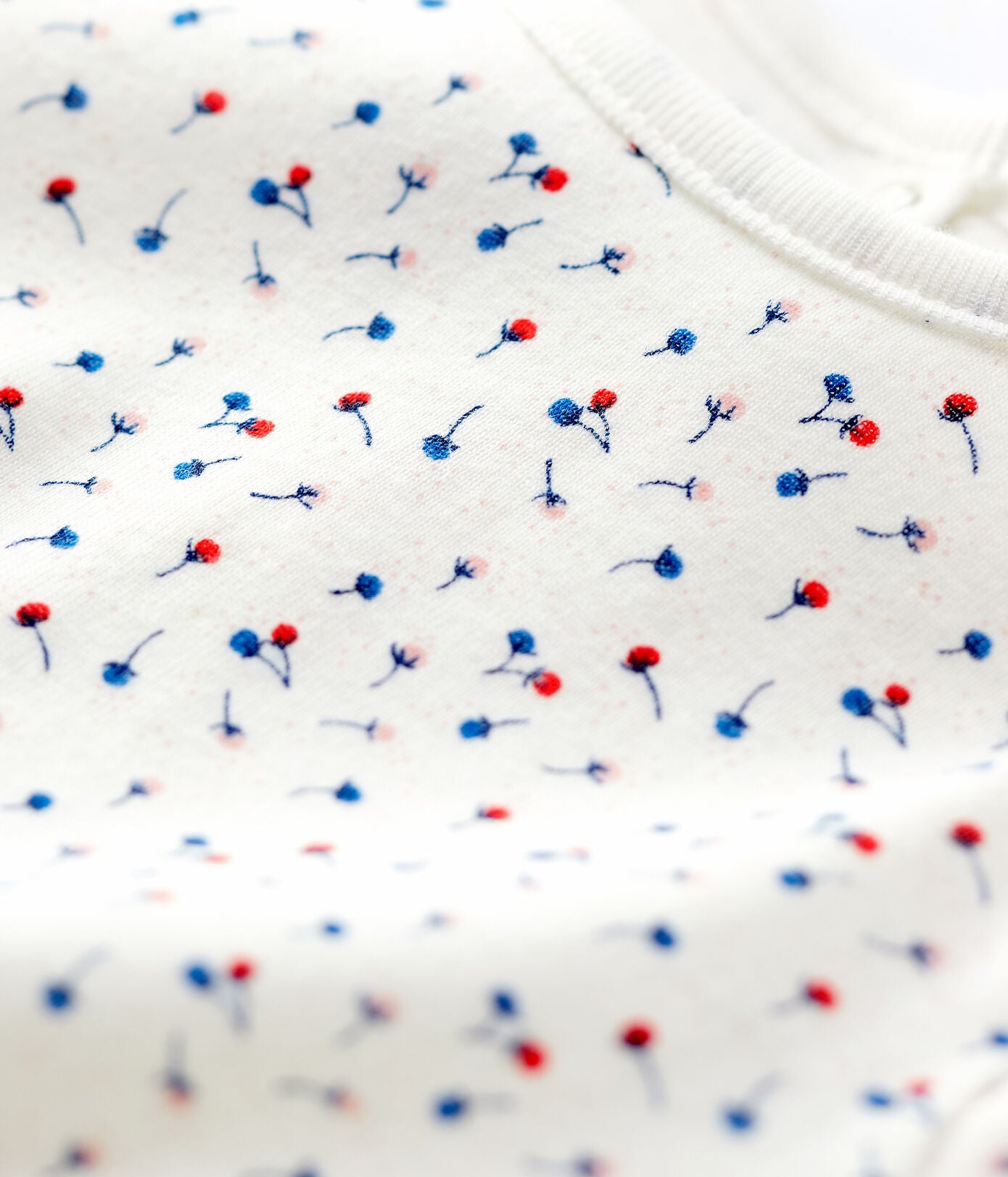 Petit Bateau Baby Girl Floral Print Top