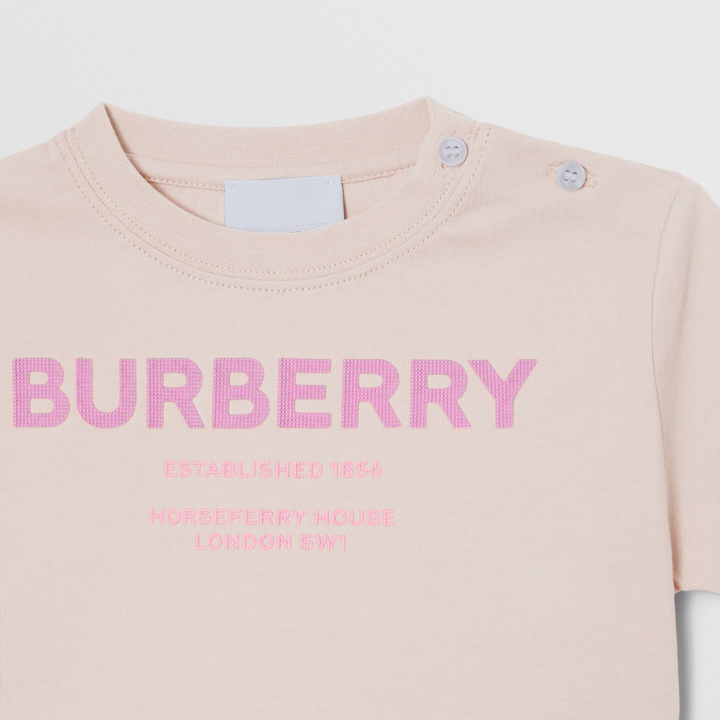 Burberry Baby Pink Horseferry Print T-shirt