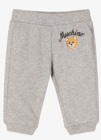 Moschino Baby sweatpants with Bear Logo