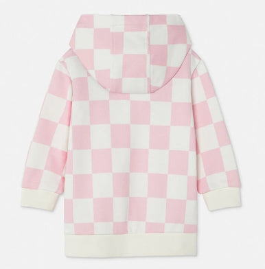 DRESS DAMIER FLEECE