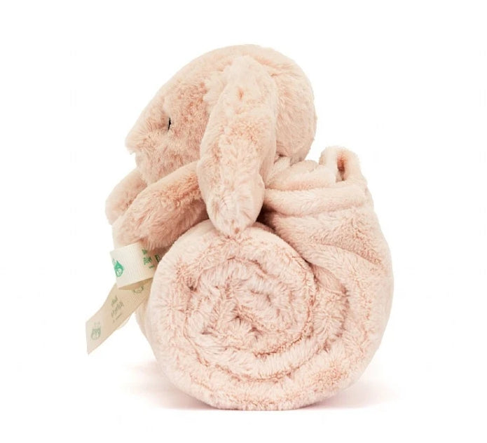 Bashful Blush Bunny Blankie