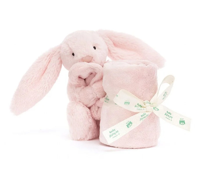 Bashful Pink Bunny Soother1