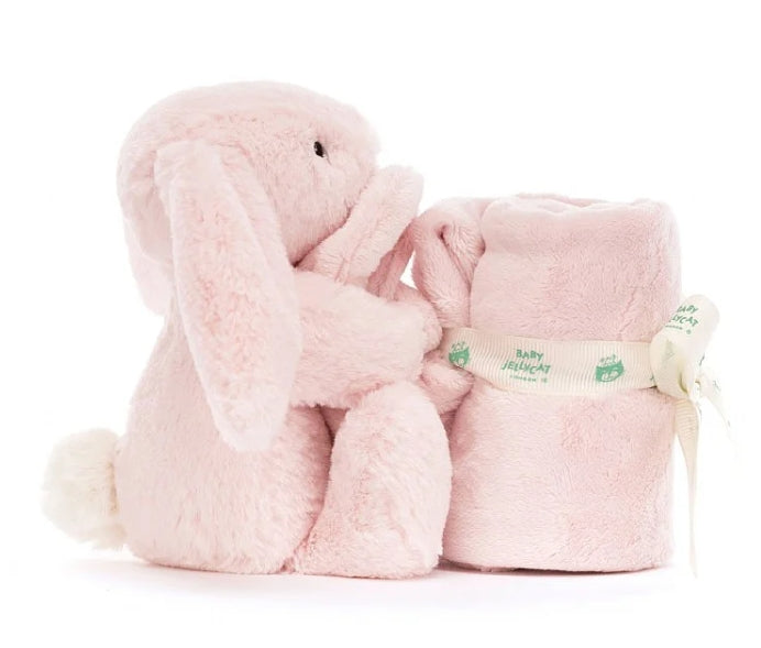 Bashful Pink Bunny Soother1