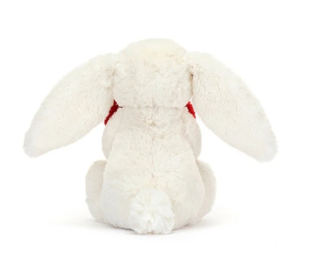 Bashful Red Love Heart Bunny