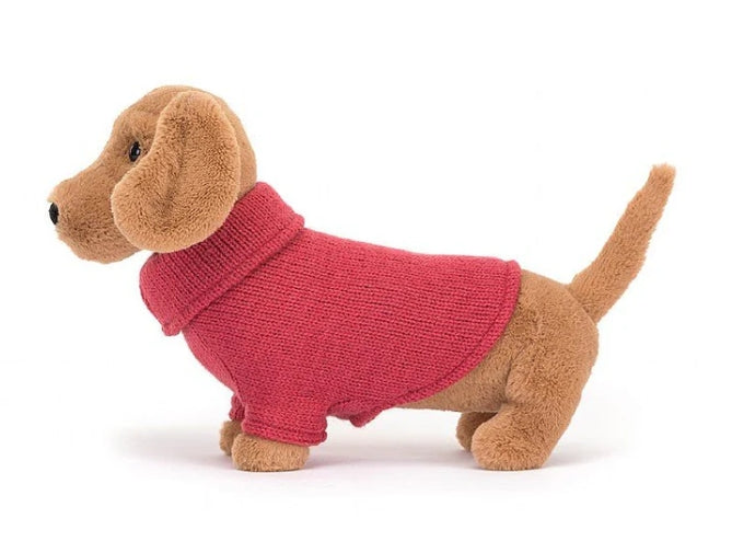 Sweater Sausage Dog Pink