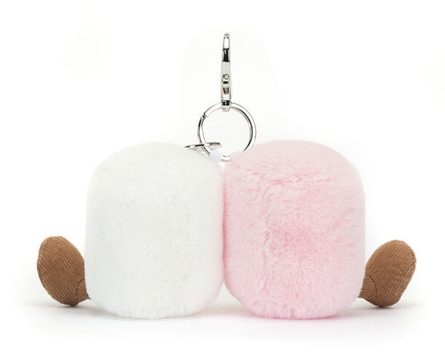 Amuseables Pair of Marshmallows Bag Charm