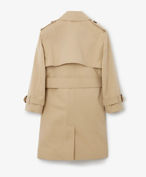 Burberry Cotton Gabardine Trench Coat