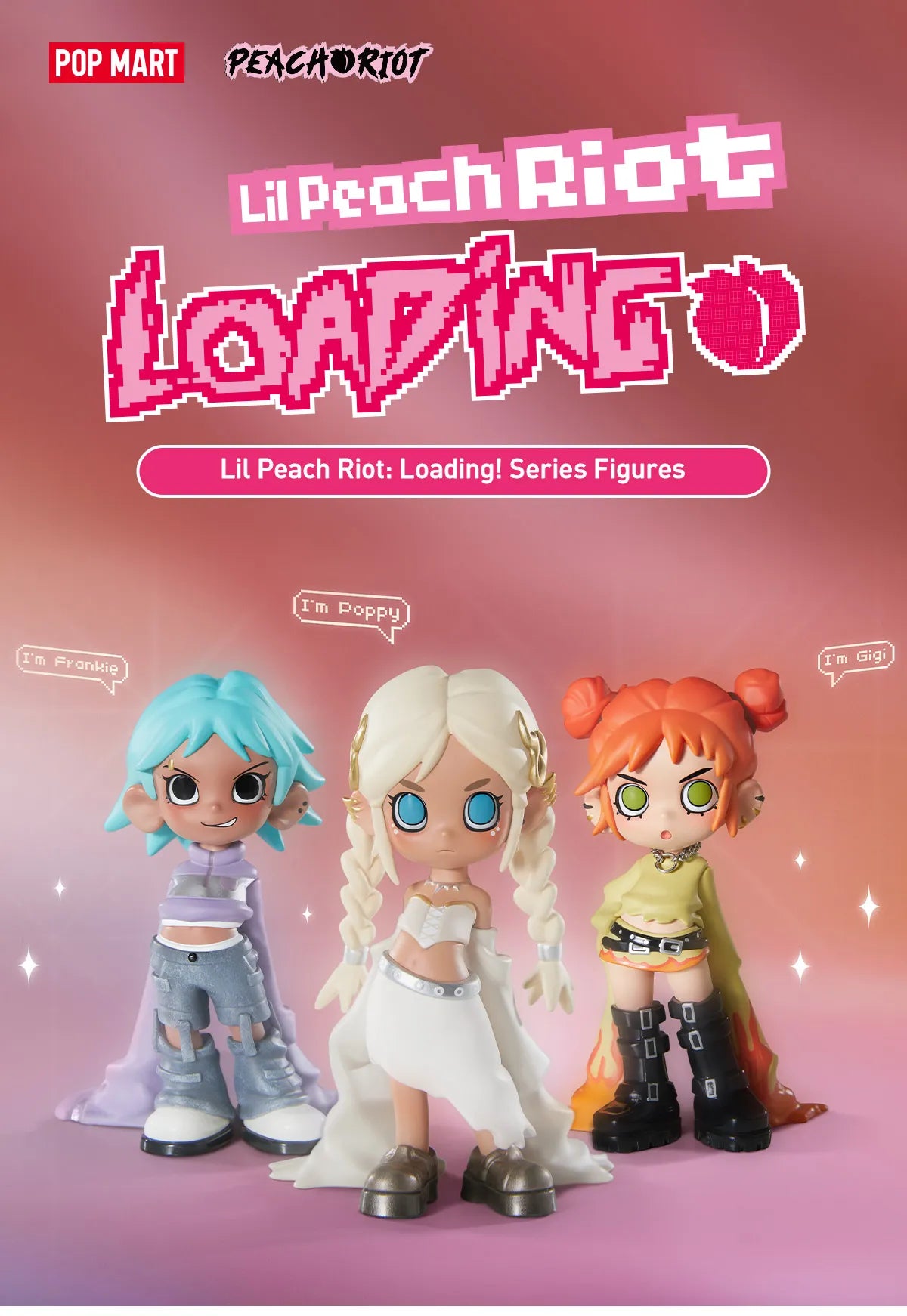 Lil Peach Riot Loading Series Figures