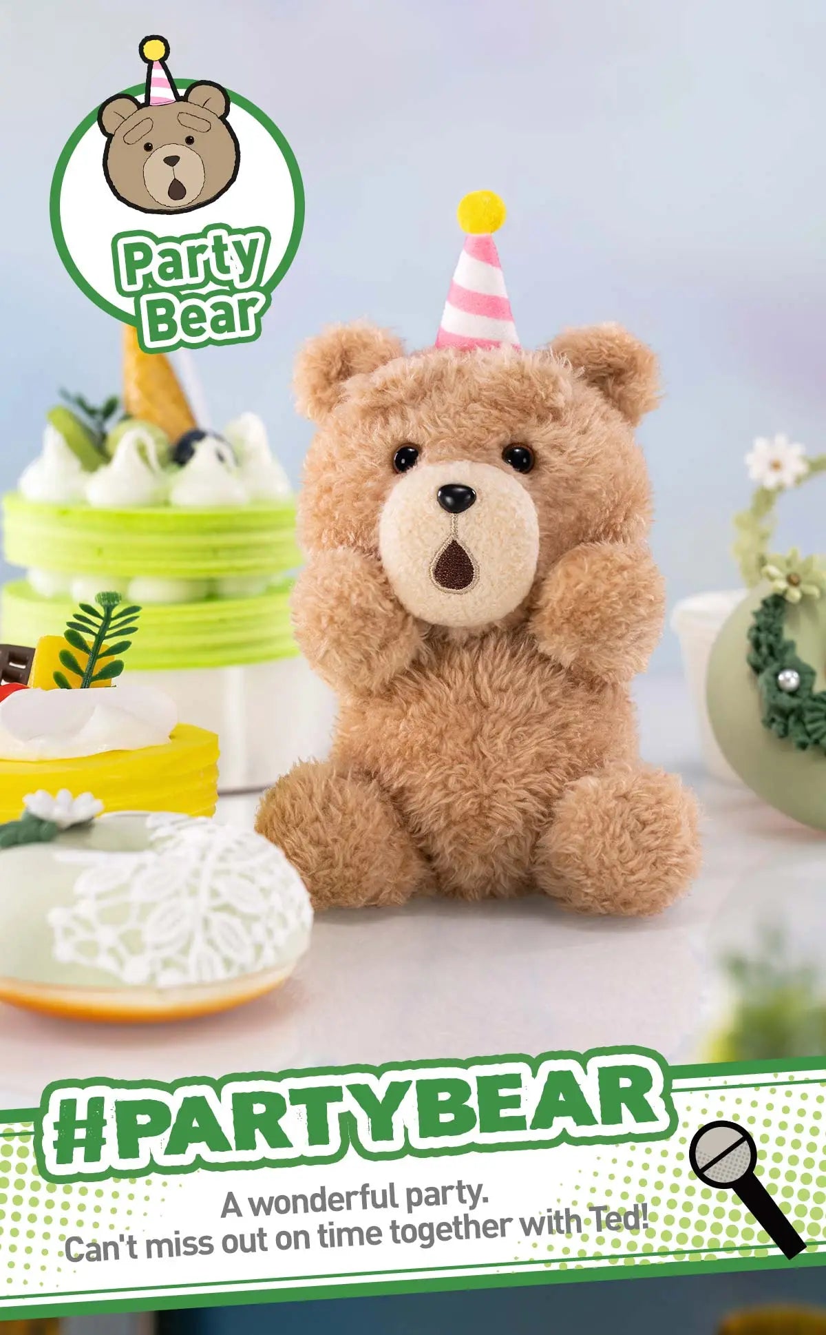 Ted2 Teddy BearAction Plush Pendant