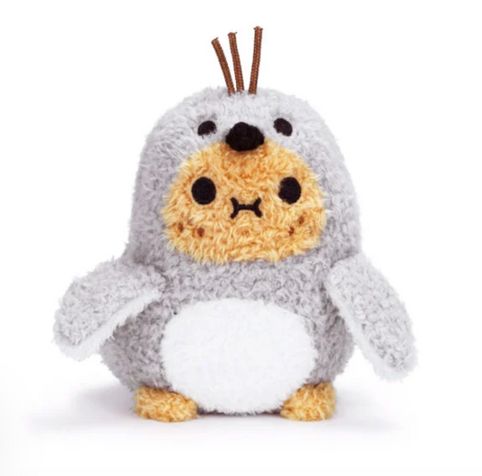 Mini sitting plush toy -Penguin Ricespud