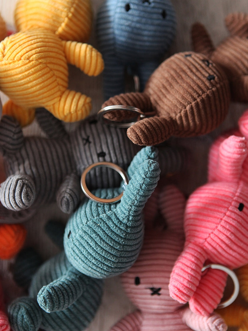 Miffy Keychain Corduroy MKEC-10