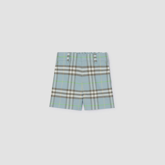 Check Cotton Shorts 8129777