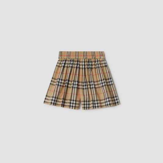 Check Cotton Shorts 8117159