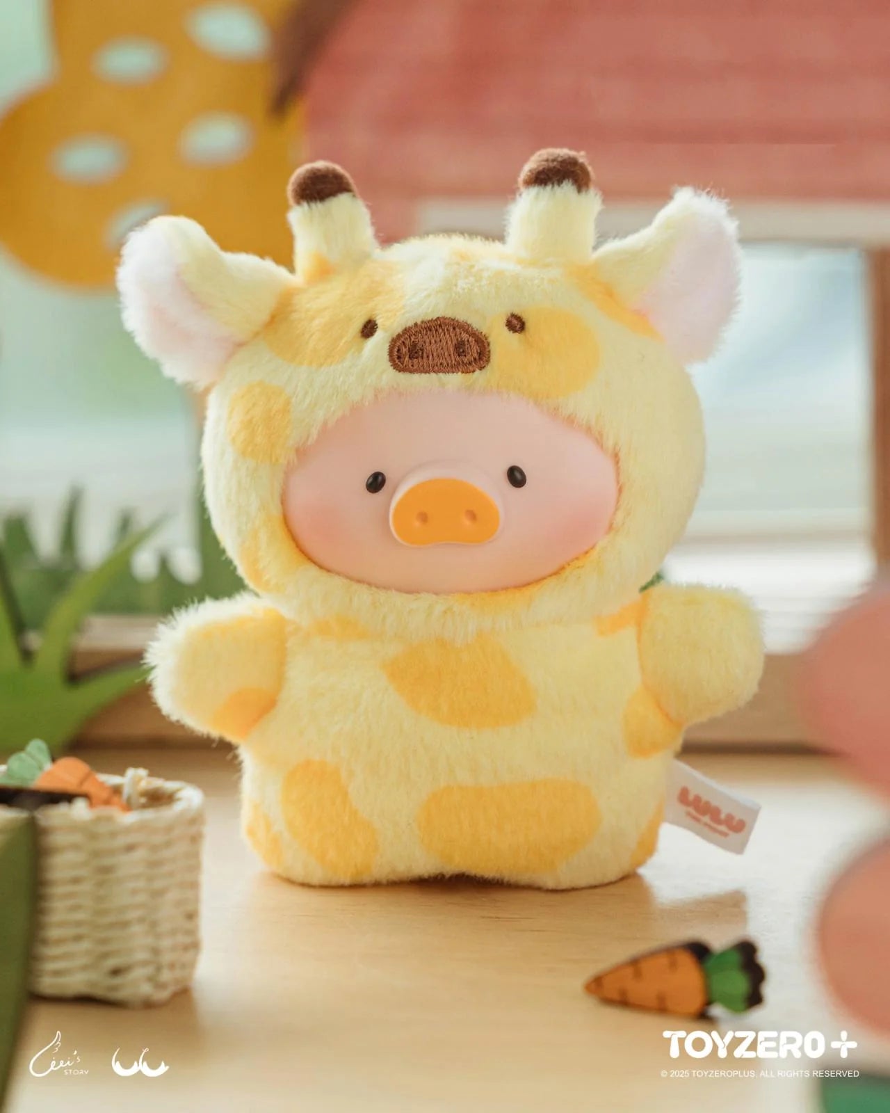 Lulu The Piggy-Animal Party Forest Theater Vinyl Finger Puppet Blind Box (Box of 6)