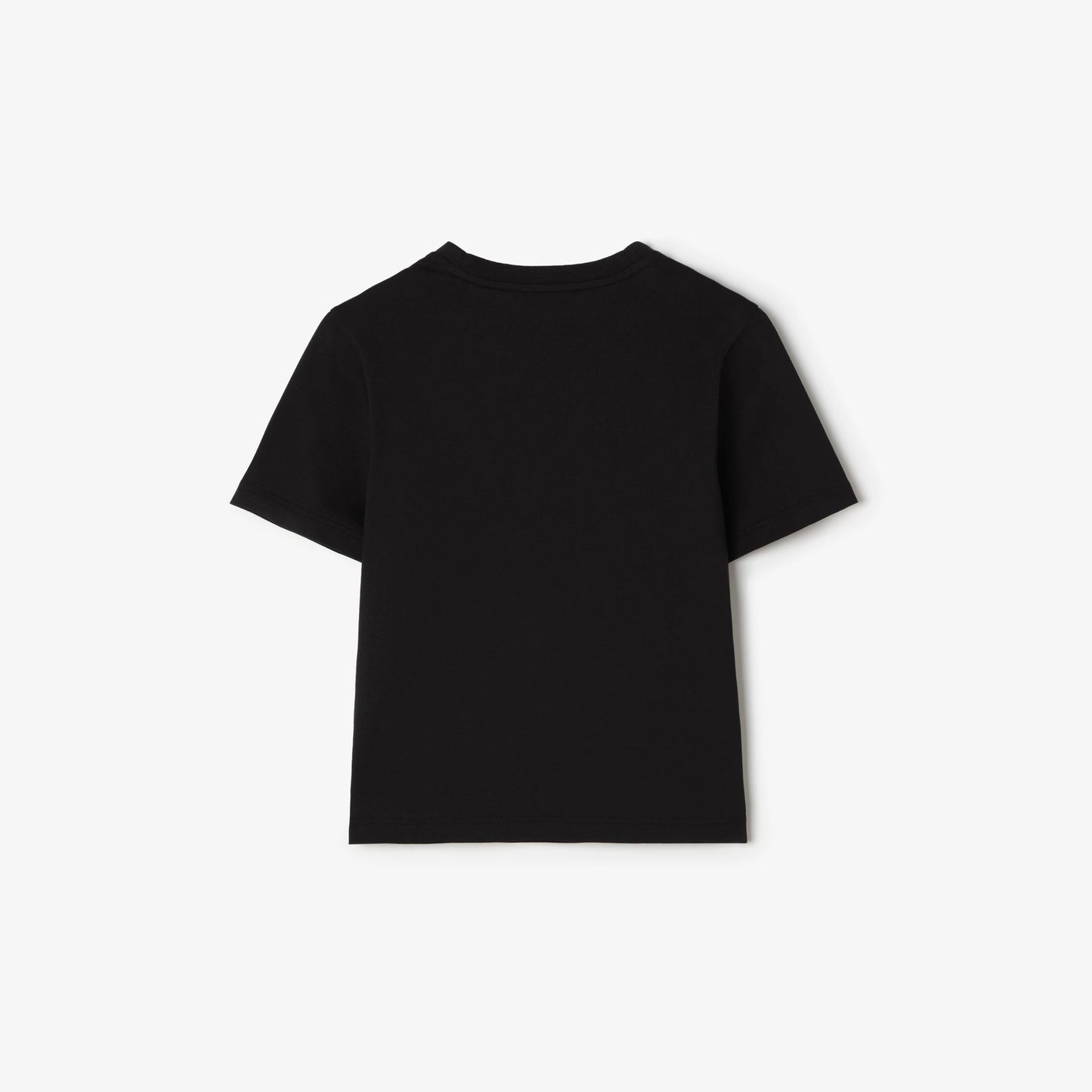 Check Knight Stamp Cotton T-shirt