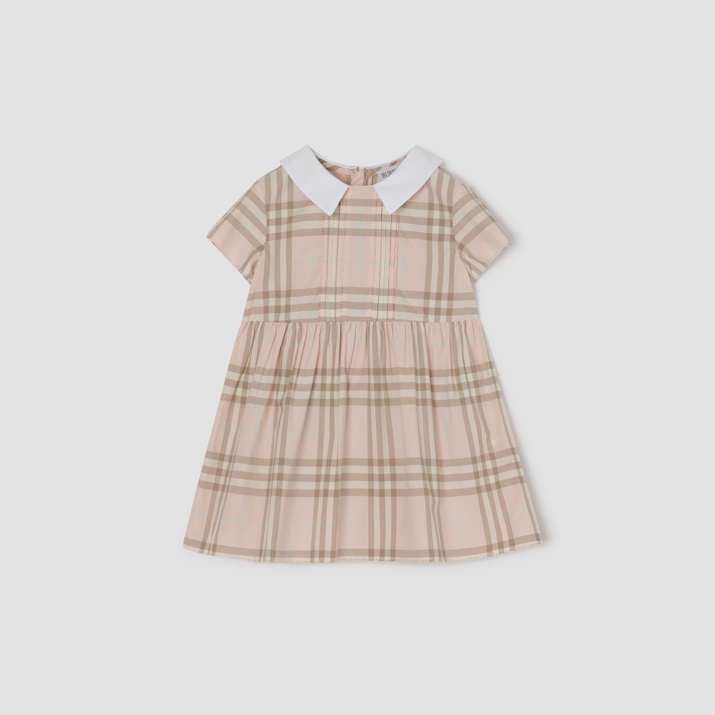 Check Cotton Dress/Archive pink