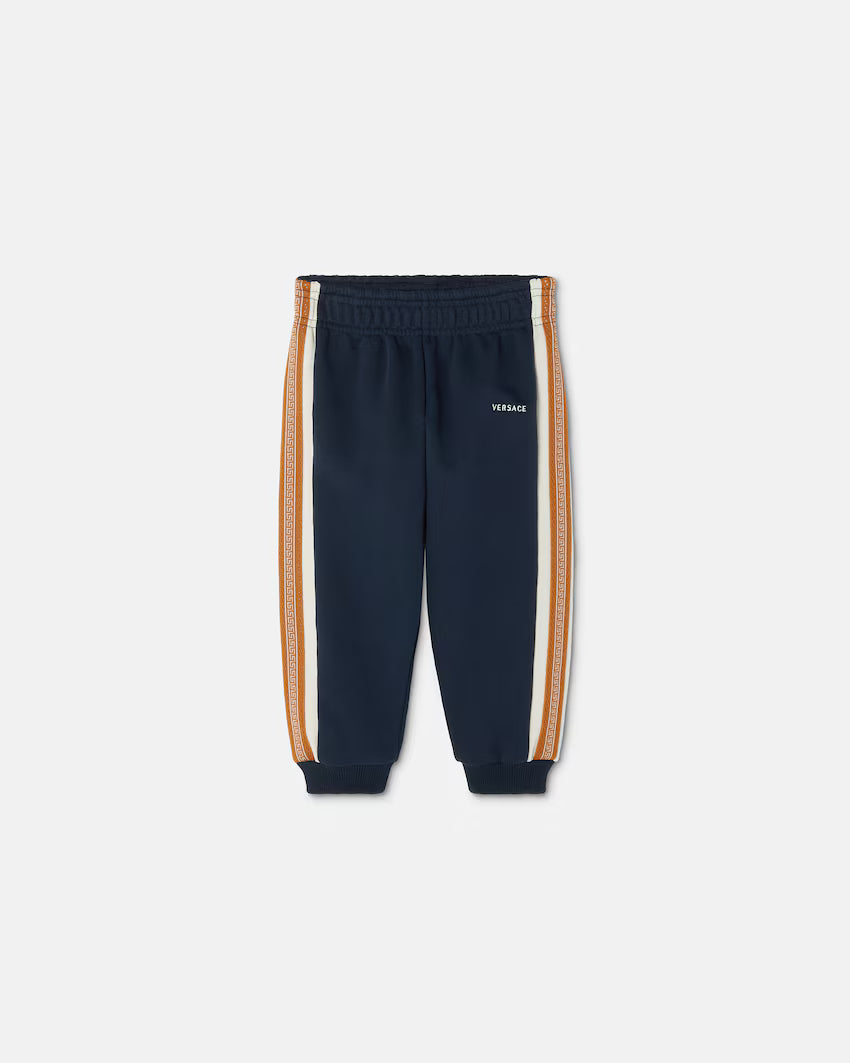 Baby Embroidered-Logo Cotton-Jersey Sweatpants