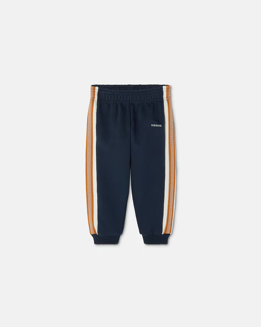 Baby Embroidered-Logo Cotton-Jersey Sweatpants