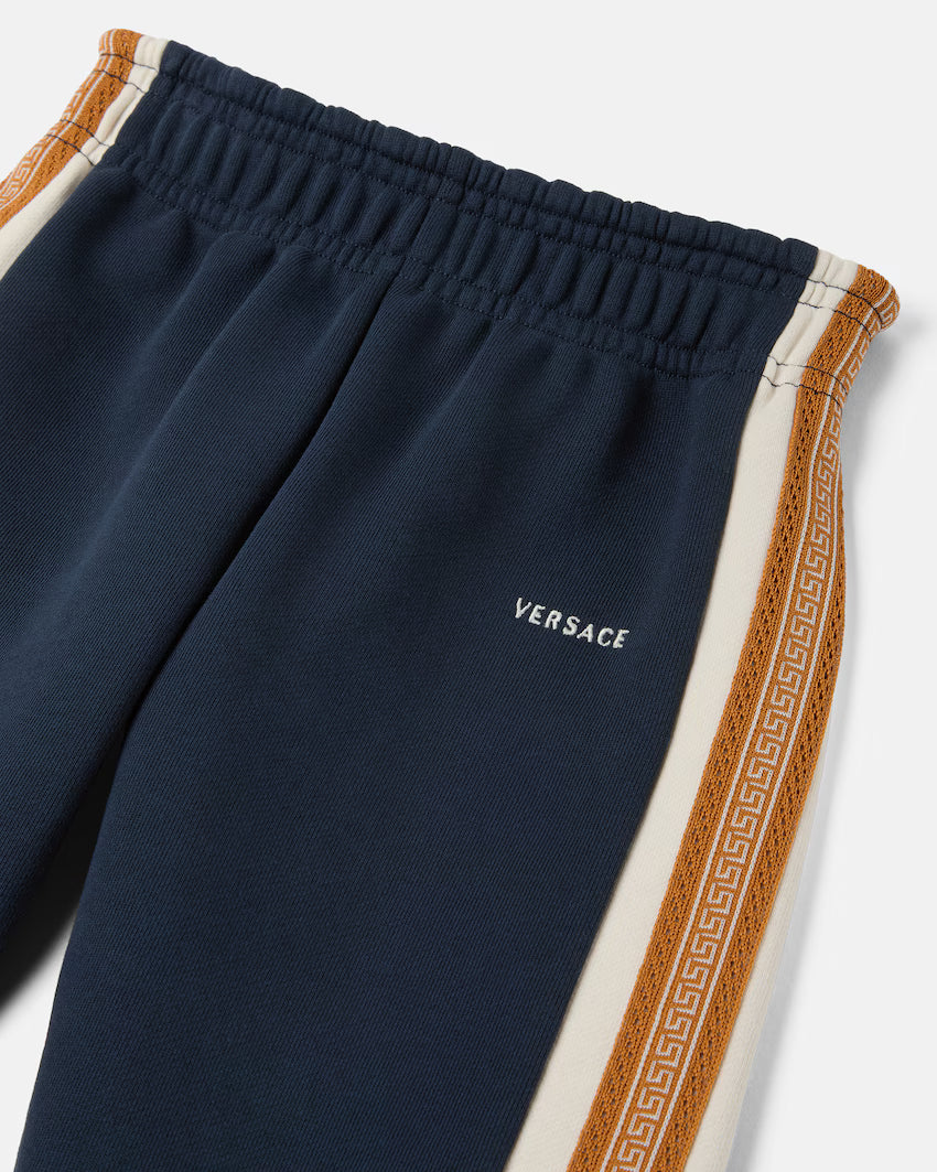 Baby Embroidered-Logo Cotton-Jersey Sweatpants