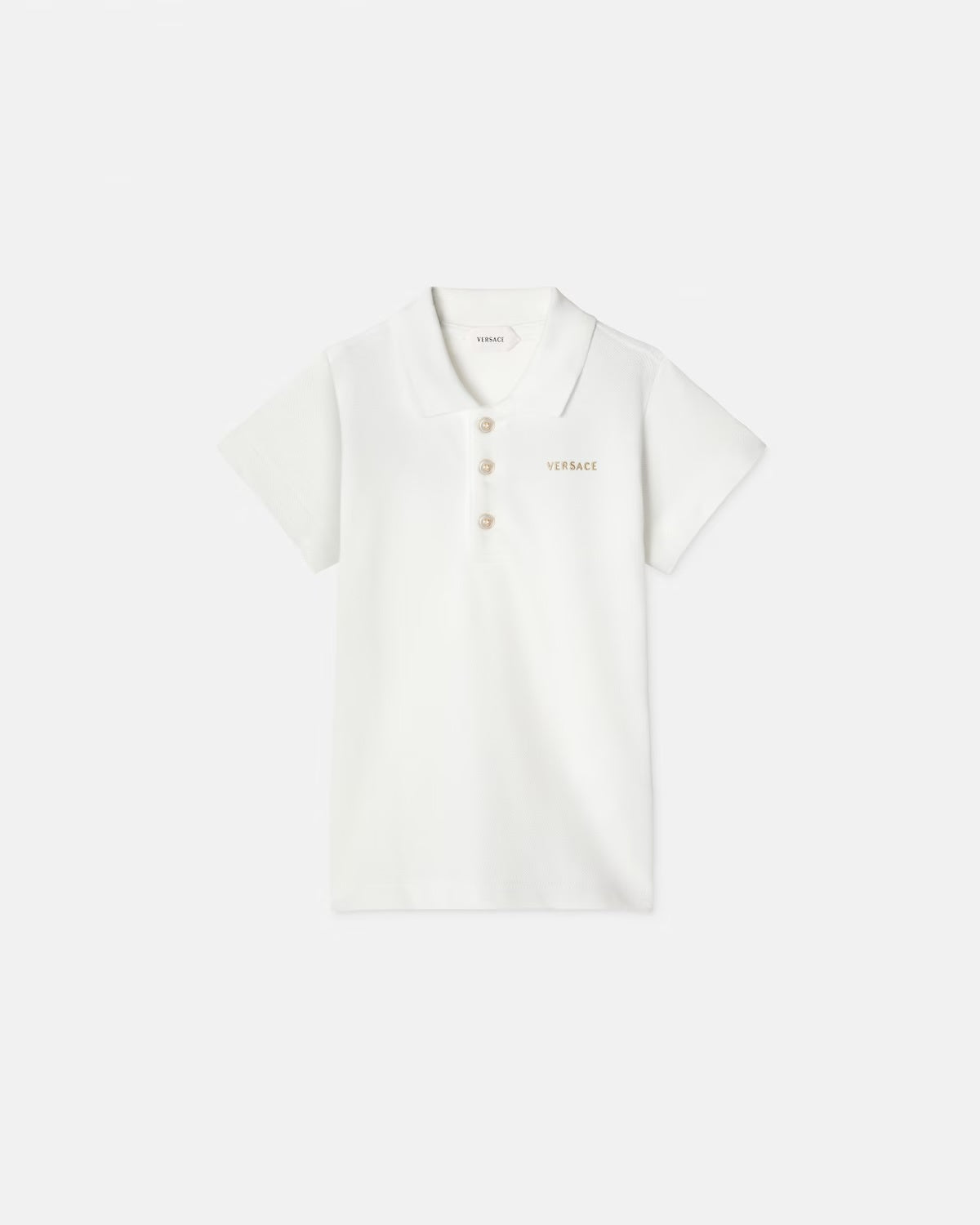 Baby Embroidered-Logo Cotton-Piqué Polo
