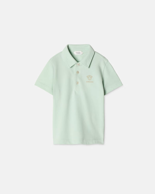 Baby Embroidered-Logo Cotton-Piqué Polo1025583