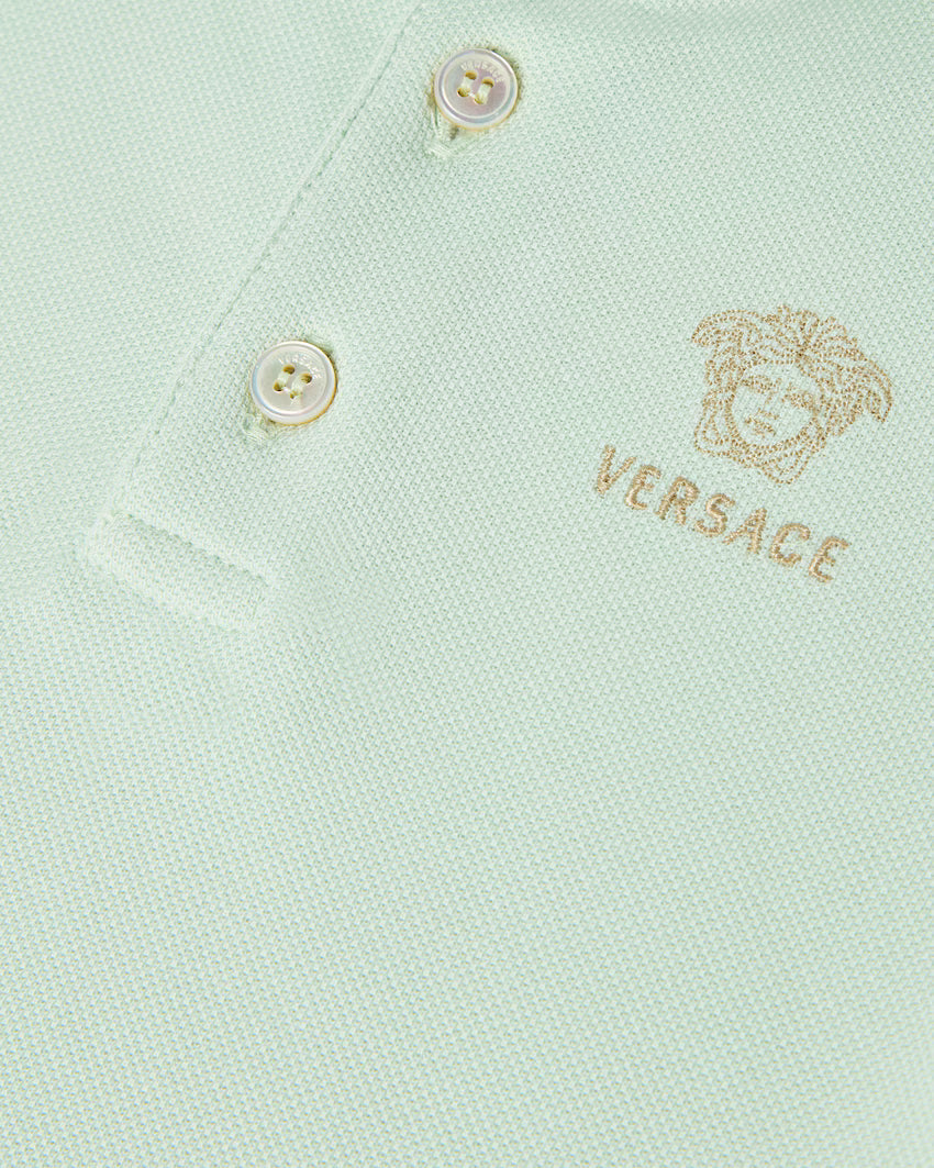Baby Embroidered-Logo Cotton-Piqué Polo1025583
