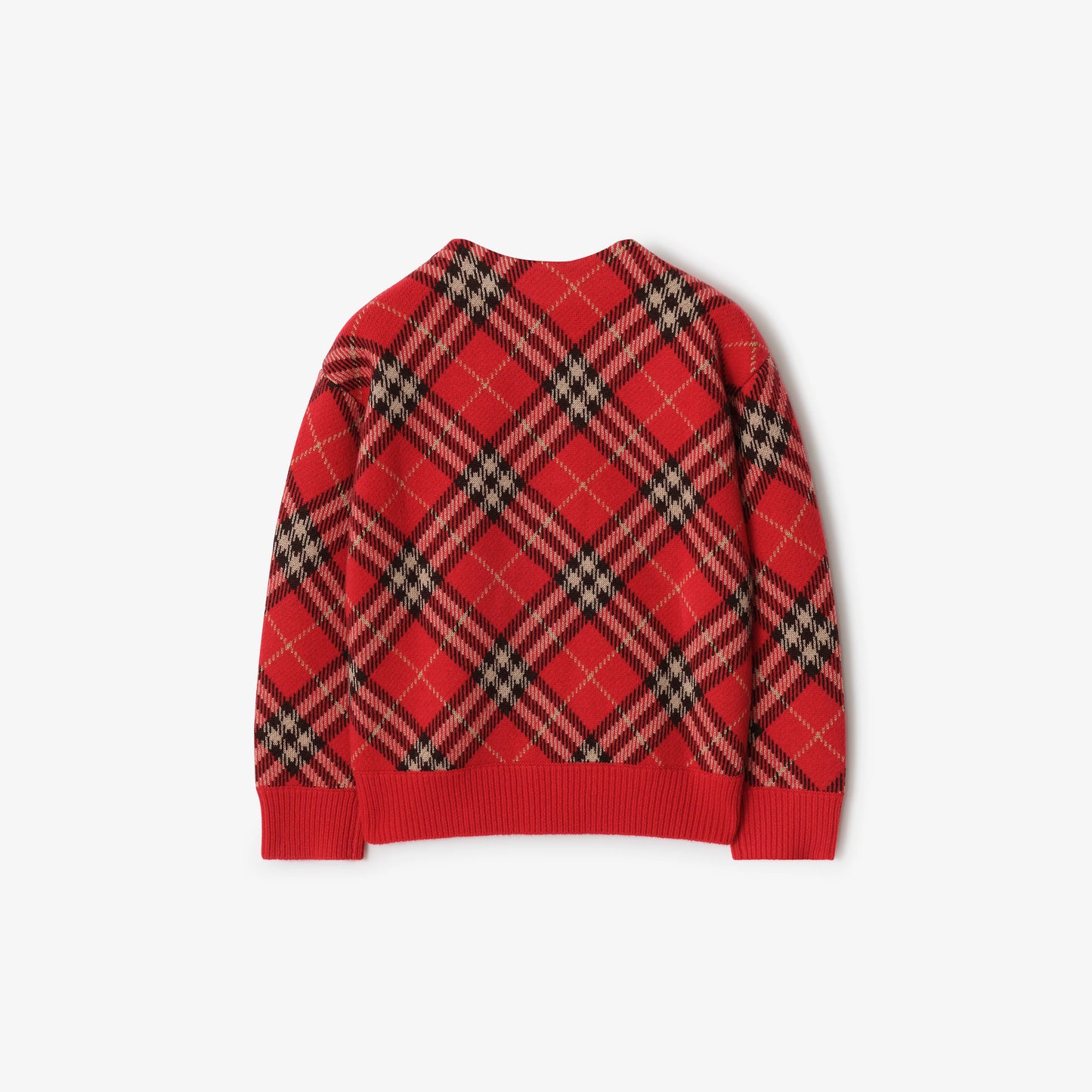 Check Wool Cardigan 8118412