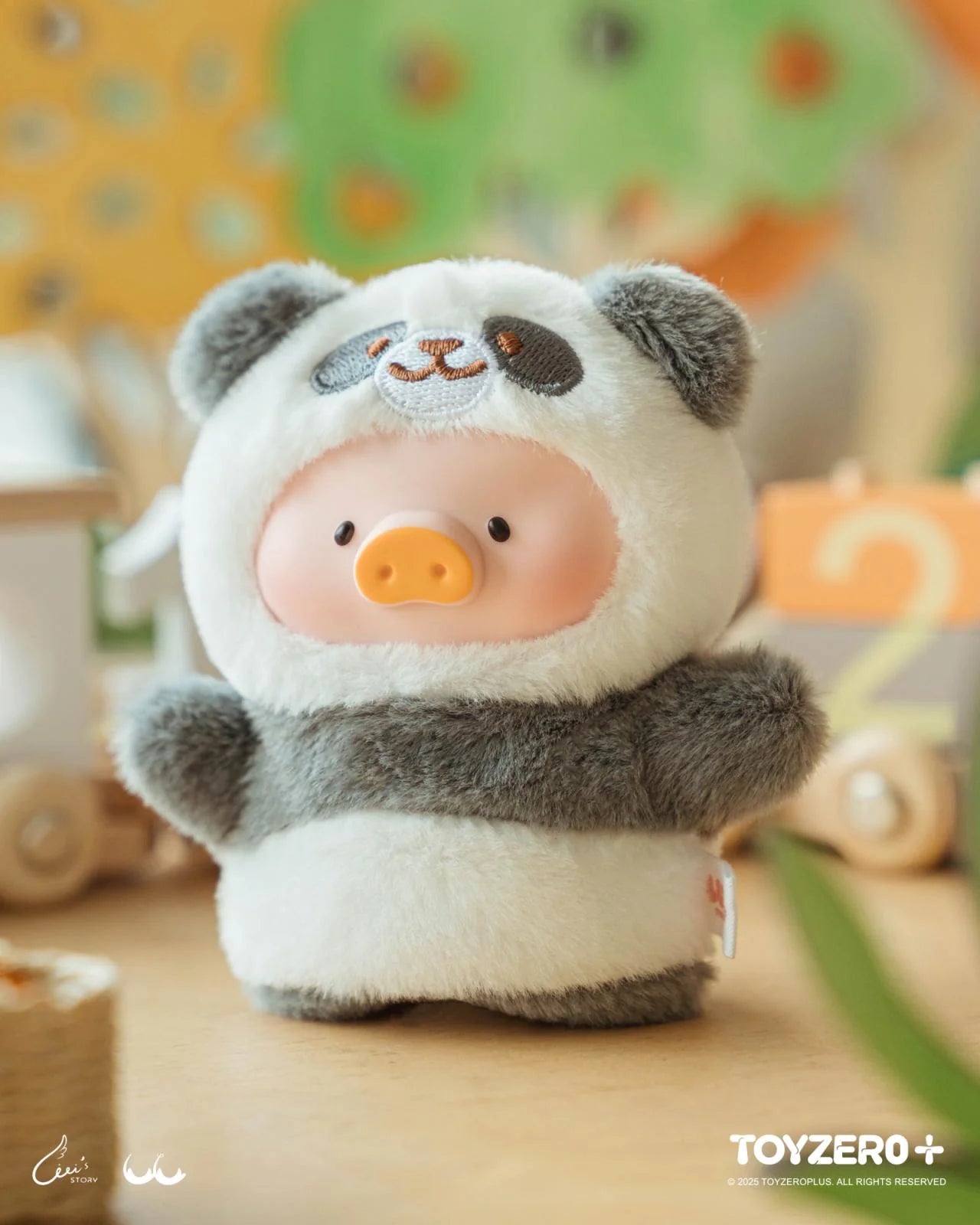 Lulu The Piggy-Animal Party Forest Theater Vinyl Finger Puppet Blind Box (Box of 6)