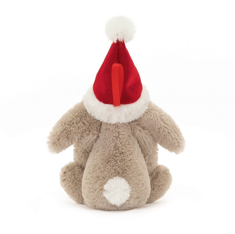 Bashful Christmas Bunny Decoration