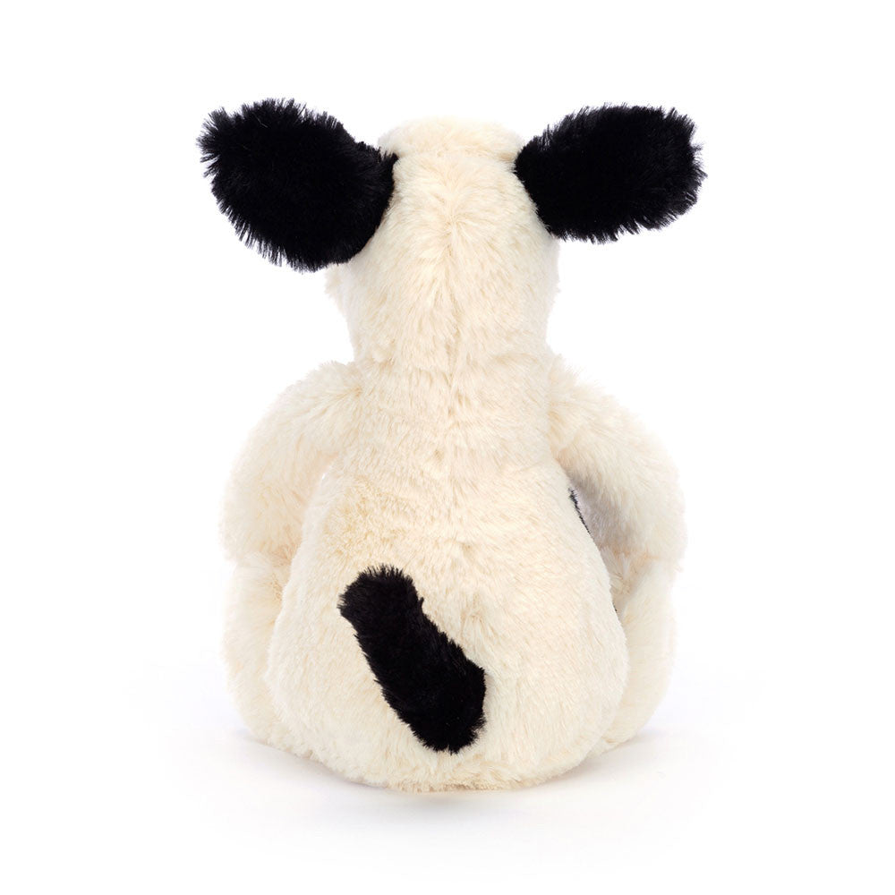 Bashful Rufferty Black & Cream Puppy Little