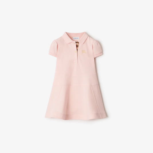 Cotton Polo Shirt Dress