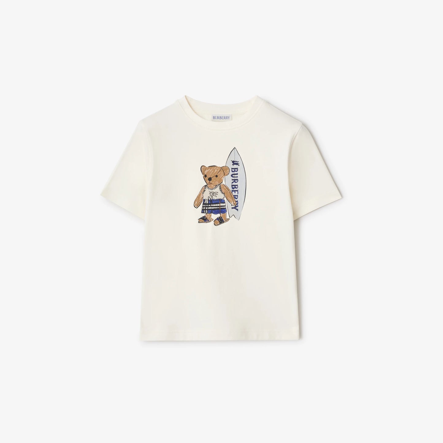 Surfer Bear Cotton T-shirt