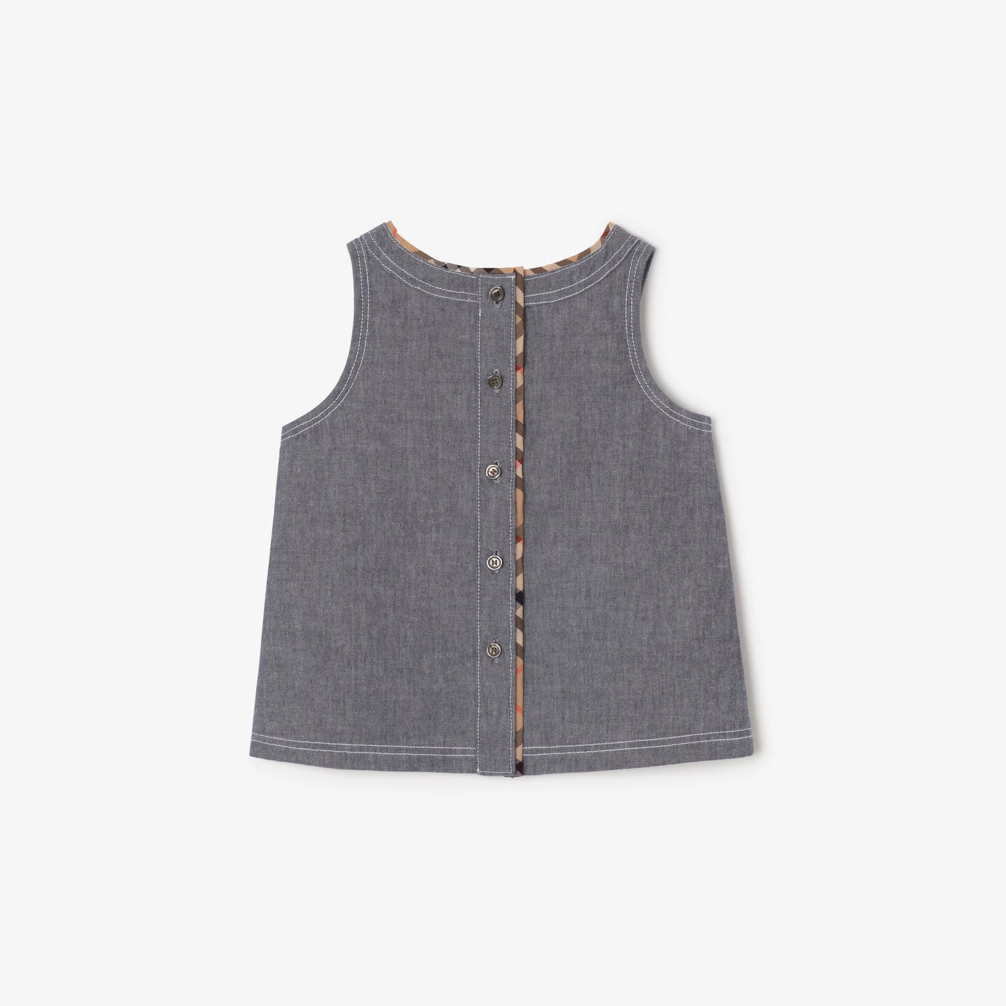Cotton Chambray Top