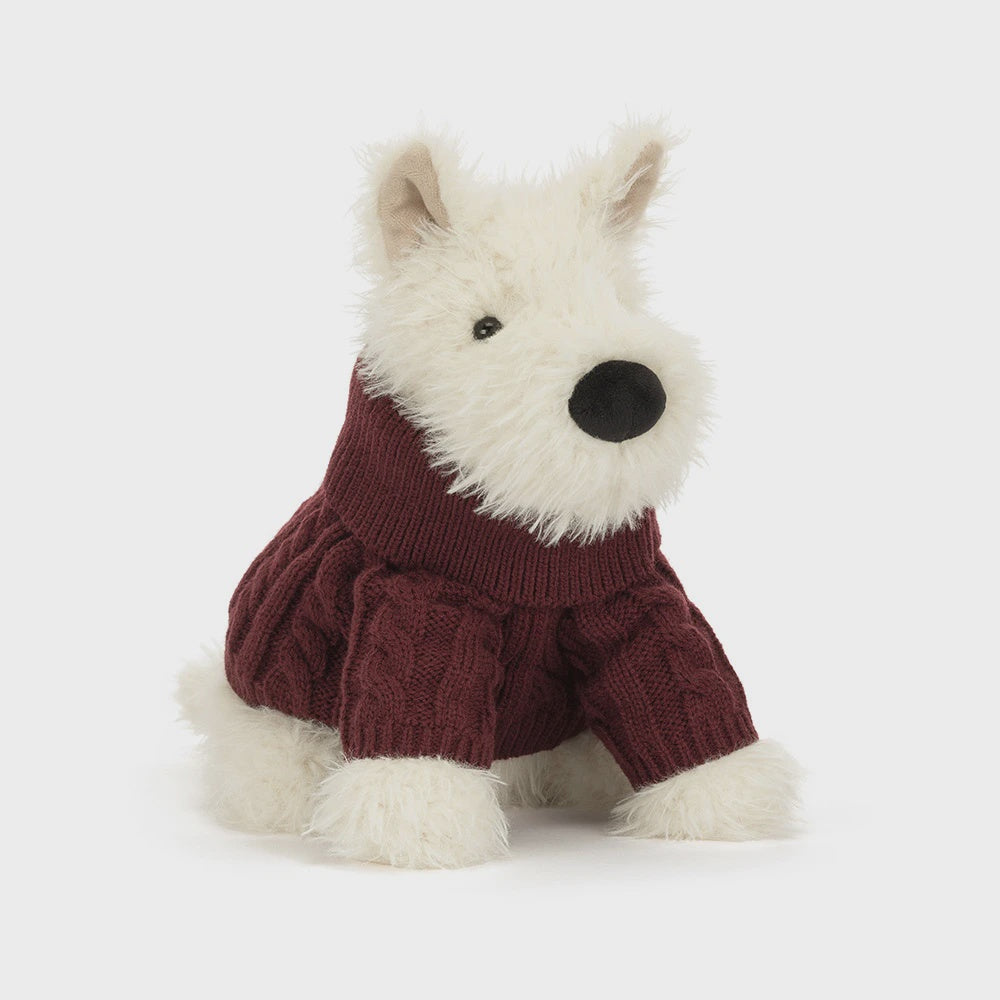 Munro Scottie Dog Winter Jumper Outfit