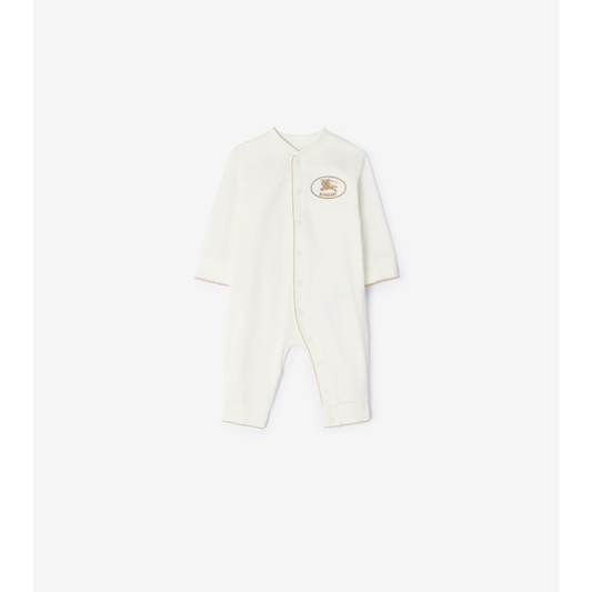 Knight Stamp Cotton Jumpsuit