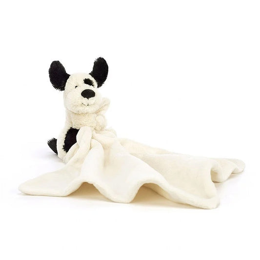 Bashful Black & Cream Puppy Soother1