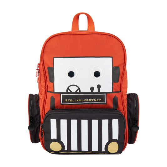 BOY BACKPACK WITH GOOGLY EYES