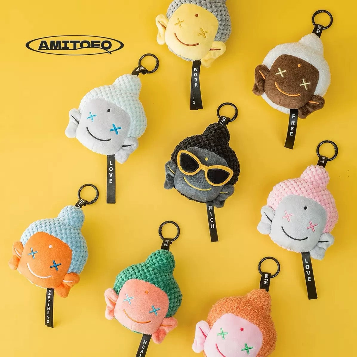Amitofo Fo U Good Luck PlushHanger Blind Box
