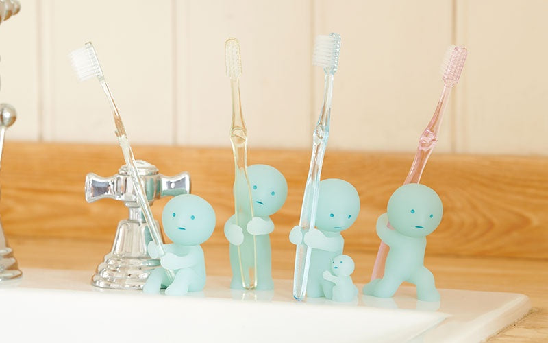 Smiski Toothbrush Stand (Holding)