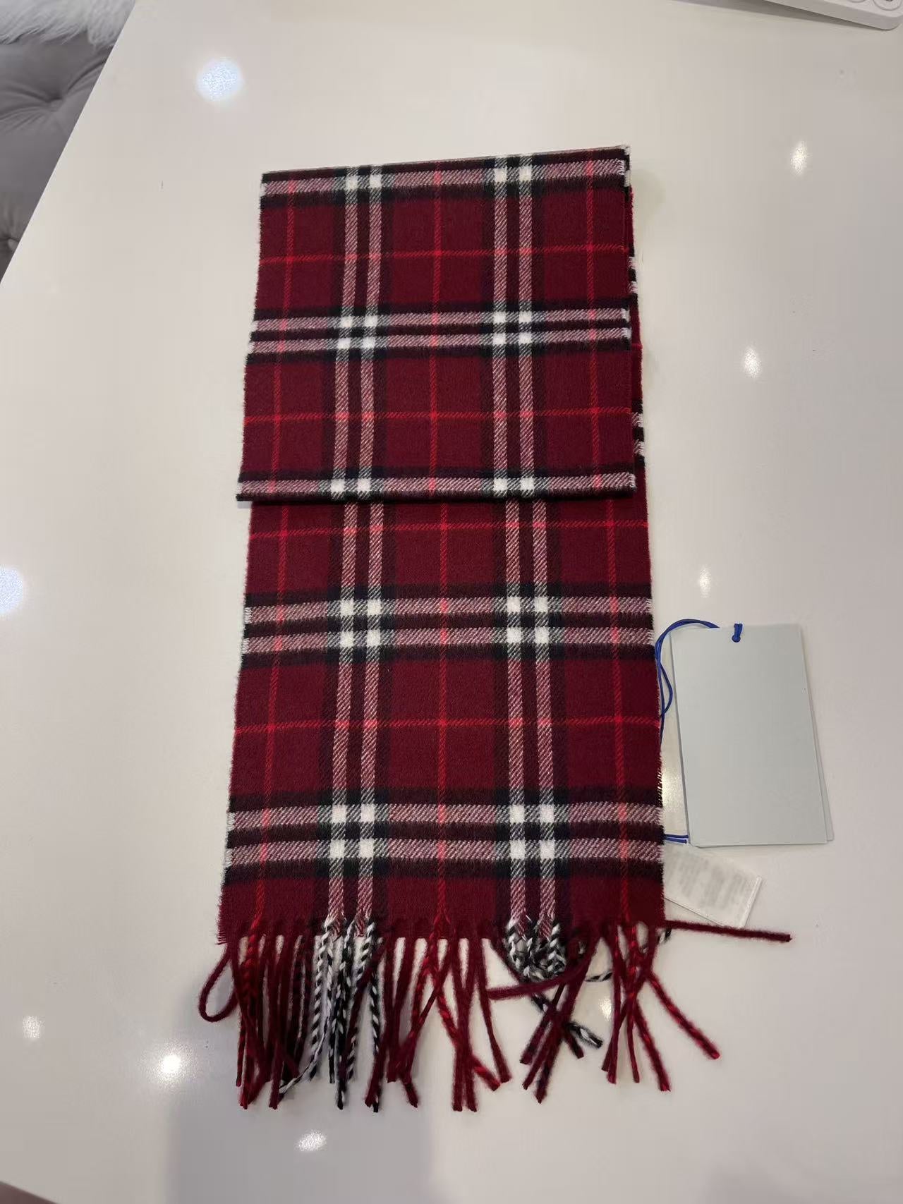 VTG CHK CASH SCARF 8132635